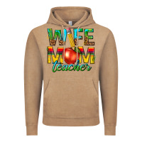 Vintage Coffee wife mom teacher Vintage Hoodie - texasbilliewilder