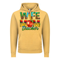Vintage Mustard wife mom teacher Vintage Hoodie - texasbilliewilder