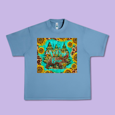 Mama Bear Urban Heavy Tee Designed By Barkaloodesign