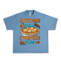 Pebble Blue autumn skies pumpkin pies Urban Heavy Tee - HRA Design Shop