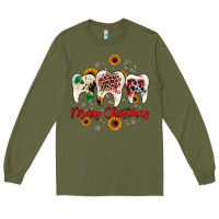 Army Green dental merry Christmas Long Sleeve Tee - JahusDesignShop