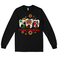 Black dental merry Christmas Long Sleeve Tee - JahusDesignShop