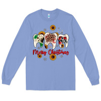 Colony Blue dental merry Christmas Long Sleeve Tee - JahusDesignShop