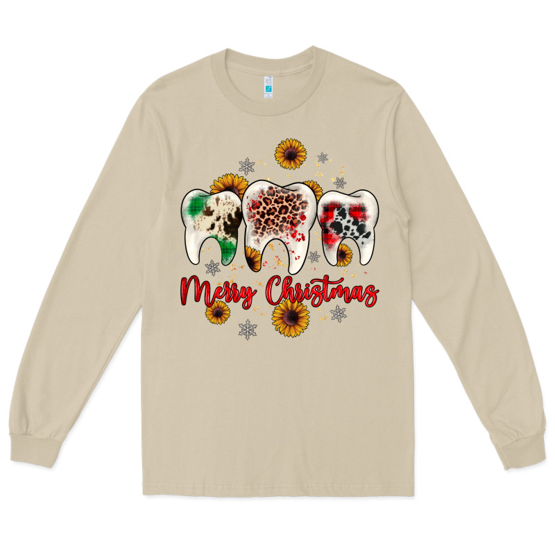 Dental Merry Christmas Long Sleeve Tee by JahusDesignShop | Teevron