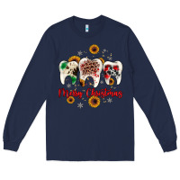 Navy dental merry Christmas Long Sleeve Tee - JahusDesignShop