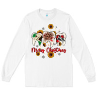 White dental merry Christmas Long Sleeve Tee - JahusDesignShop