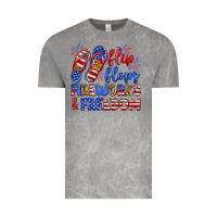 Cloud Rock flip flops fireworks and freedom Vintage Tee - Zillion Design Studio