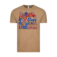 Vintage Coffee flip flops fireworks and freedom Vintage Tee - Zillion Design Studio