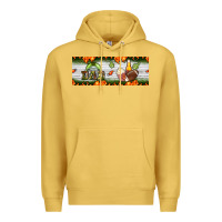 Antique Gold football dad Premium Hoodie - BundleAndBundleShop