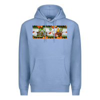 Colony Blue football dad Premium Hoodie - BundleAndBundleShop