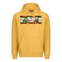 Mustard football dad Premium Hoodie - BundleAndBundleShop