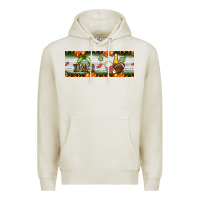 Oatmeal Heather football dad Premium Hoodie - BundleAndBundleShop