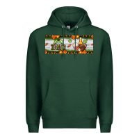 Sports Green football dad Premium Hoodie - BundleAndBundleShop