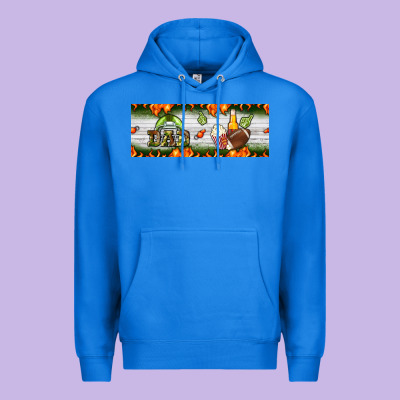 Football Dad Premium Hoodie Designed By Bundleandbundleshop