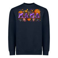 Navy mama basketball Heavyweight Sweatshirt - Zillion Design Studio