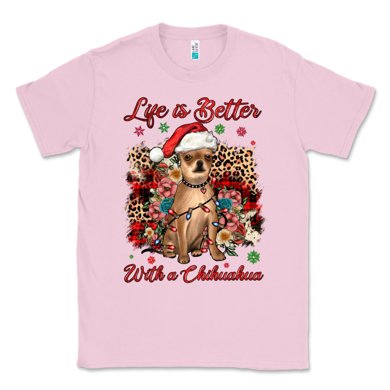 Christmas Life Is Better With A Chihuahua Classic Tee by JahusDesignShop | Teevron
