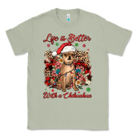 Matcha christmas life is better with a chihuahua Classic Tee - JahusDesignShop