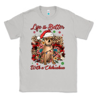 Moon Dust christmas life is better with a chihuahua Classic Tee - JahusDesignShop