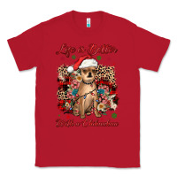 Red christmas life is better with a chihuahua Classic Tee - JahusDesignShop