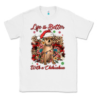 White christmas life is better with a chihuahua Classic Tee - JahusDesignShop