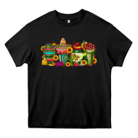 Black mexico drink Heavy Core Tee - RacoonDesign
