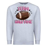Heather Grey team halftime football Premium Sweatshirt - MaliasSmallBusiness