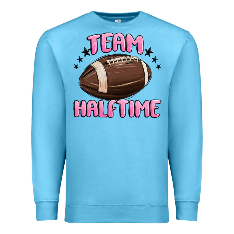 Team Halftime Football Premium Sweatshirt by MaliasSmallBusiness | Teevron