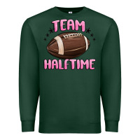 Sports Green team halftime football Premium Sweatshirt - MaliasSmallBusiness