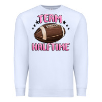 White team halftime football Premium Sweatshirt - MaliasSmallBusiness