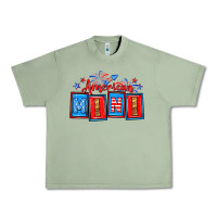 Oil Green American mini Urban Heavy Tee - Neo Western
