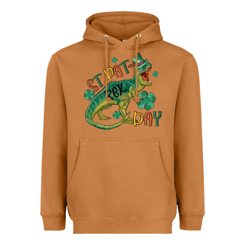 St Patrex Day Heavyweight Hoodie by MaliasSmallBusiness | Teevron