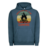 Pigment Midnight Navy Master Of The Camfire Urban Hoodie - Bettercallsaul
