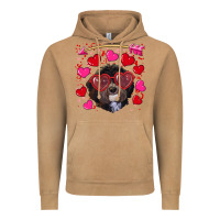 Valentine's Day Havanese Dog Vintage Hoodie | Teevron