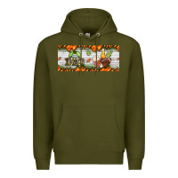 Army Green football dad Premium Hoodie - BundleAndBundleShop