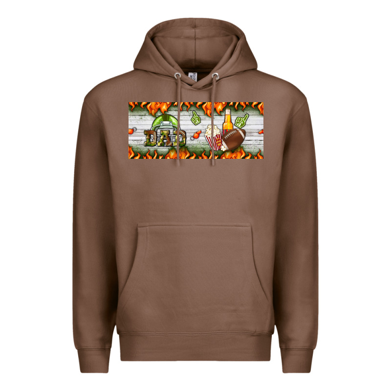 Football Dad Premium Hoodie by BundleAndBundleShop | Teevron