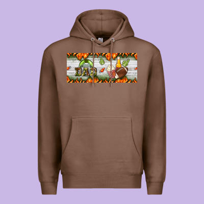 Football Dad Premium Hoodie Designed By Bundleandbundleshop