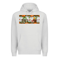Dove Grey football dad Premium Hoodie - BundleAndBundleShop