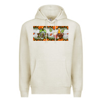 Oatmeal Heather football dad Premium Hoodie - BundleAndBundleShop