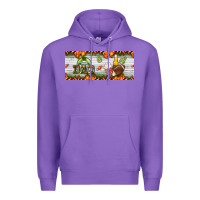 Purple football dad Premium Hoodie - BundleAndBundleShop