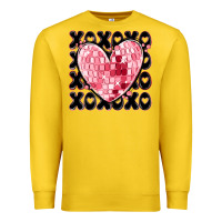 Lemon xoxo heart valentine's day Premium Sweatshirt - MaliasSmallBusiness