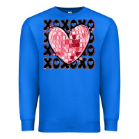 True Royal xoxo heart valentine's day Premium Sweatshirt - MaliasSmallBusiness