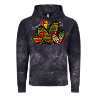 Cloud Black juneteenth hearts Vintage Hoodie - Zillion Design Studio