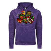 Cloud Purple juneteenth hearts Vintage Hoodie - Zillion Design Studio