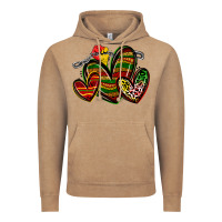 Vintage Coffee juneteenth hearts Vintage Hoodie - Zillion Design Studio