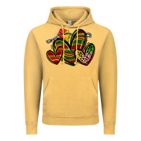 Juneteenth Hearts Vintage Hoodie | Teevron