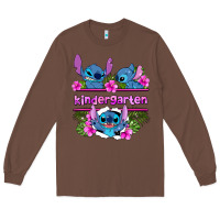Chestnut preview flower stitch kindergarten Long Sleeve Tee - AdoDesignShop