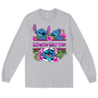 Moon Dust preview flower stitch kindergarten Long Sleeve Tee - AdoDesignShop