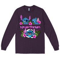 Plum preview flower stitch kindergarten Long Sleeve Tee - AdoDesignShop
