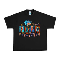 Black American Papa 4th of july Urban Heavy Tee - CowGirlArtShop
