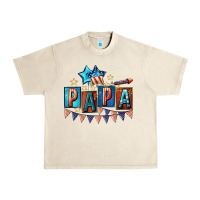Sandshell American Papa 4th of july Urban Heavy Tee - CowGirlArtShop